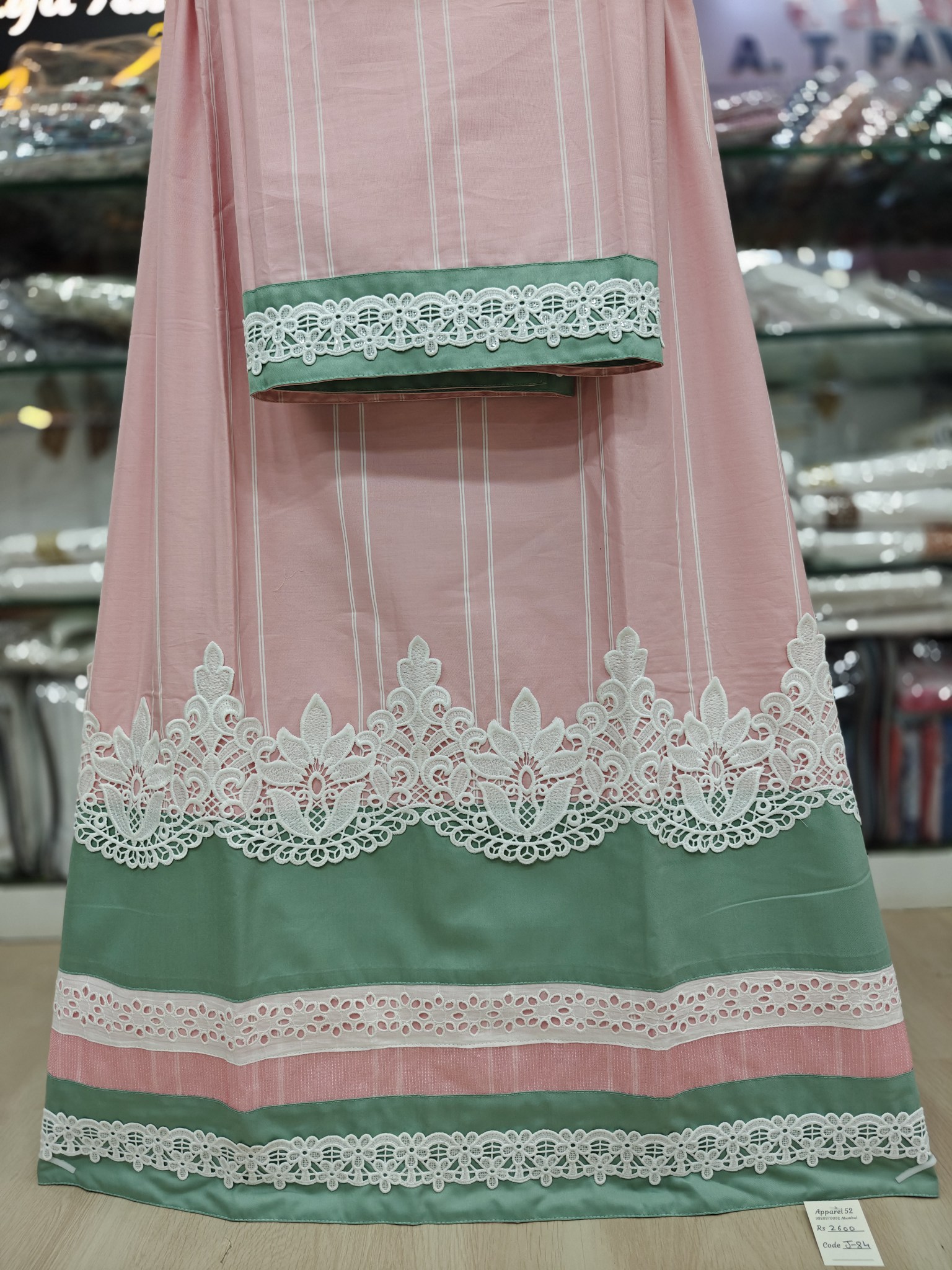 Pink Cotton Rida Pink Cotton Rida